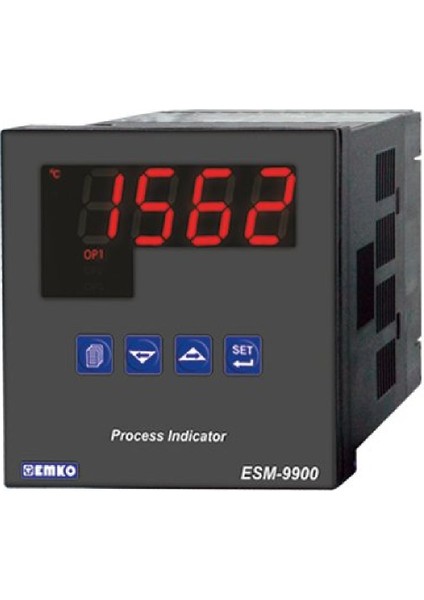 ESM-9900.12011/0000/0000 ,96X96MM 110V..220VAC Unıversal KONTAK-1A1K Proses Kontrol