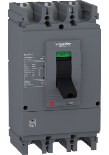 EZC630H3600N ,easypact 3-FAZ/600A/50KA Kompakt Şalter
