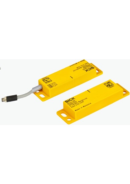 RE21-SA84 (1083850) ,kübik/3mm KONTAK-1A1K M8/4-Pin Manyetik Kapı Güvenlik Sivic