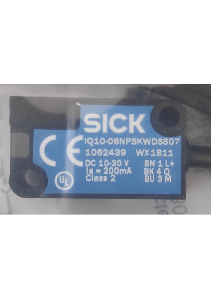 IQ10-06NPSKU4S09 (1062441) ,kübik/6mm Pnp-No 3-Kablo Endüktif Sensör