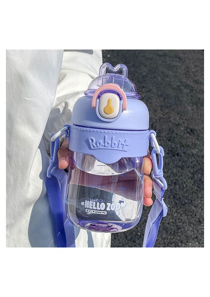 Sevimli Tavşan Plastik Daklar Çocuk Öğrenciler Anaokulu Su Dağı (Yurt Dışından)