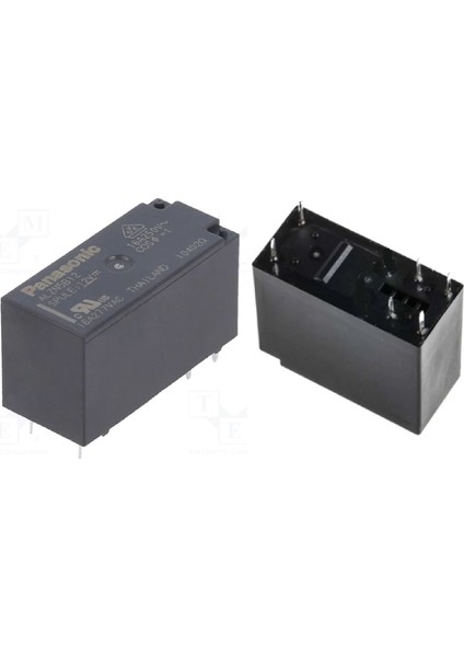 ALZN5B12W ,12VDC 1A/16A Ince-6-Pin Röle