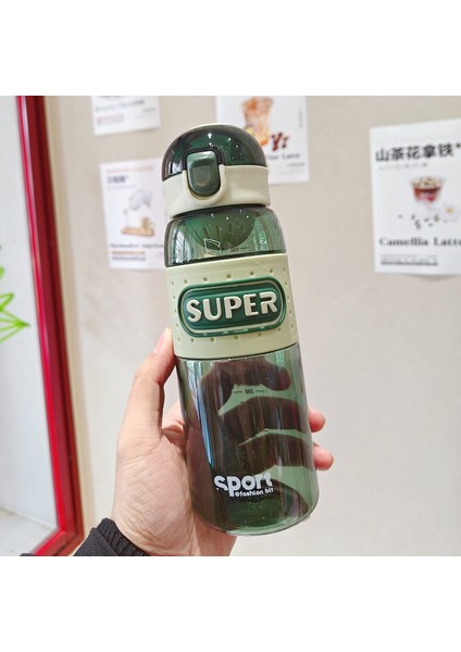 Spor Kupa Renkli Düz Içme Plastik Kupa Dış Mekan Bardakları (Yurt Dışından)