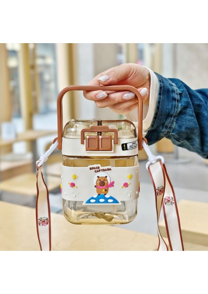 Pipetli Dak Öğrenci Karikatür Plastik Dak (Yurt Dışından)