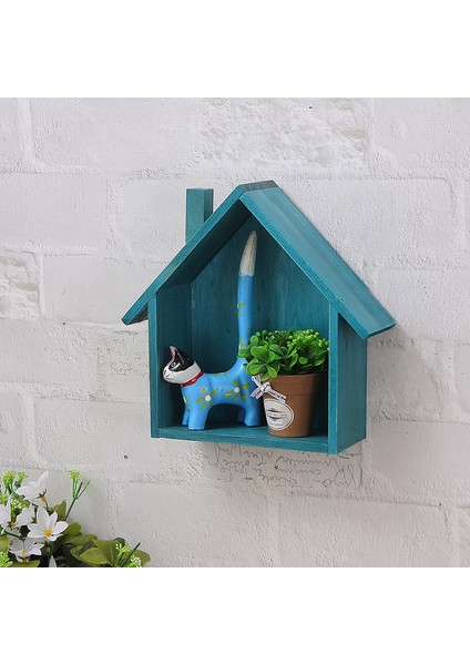 Küçük Ev Rafları Çocuk Odası Kreş Yemek Odası Ahşap Depolama Dekoratif Raf Bölücüler (Yurt Dışından)