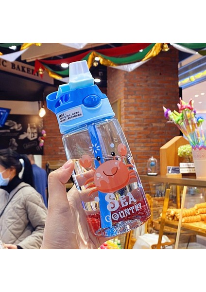 Plastik Daklar Çocuk Su Dakları Pipetli Daklar Öğrenci Su Dakları (Yurt Dışından)