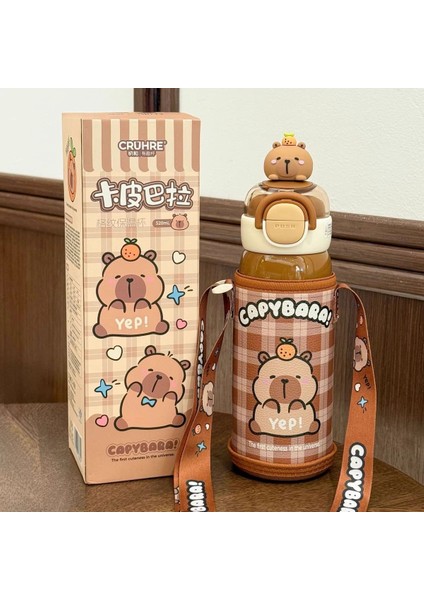 Yalıtım Kabı Karikatür Öğrenci Hediye Kabı Vakumlu Su Kabı (Yurt Dışından)