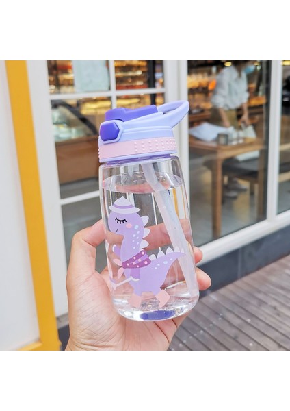 Plastik Daklar Çocuk Su Dakları Pipetli Daklar Öğrenci Su Dakları (Yurt Dışından)