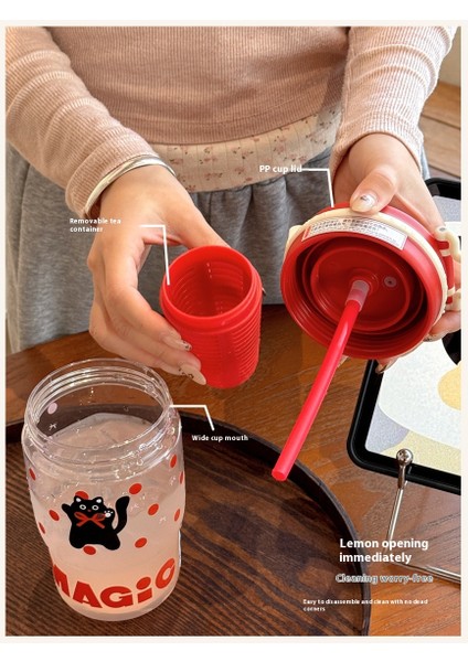 Sevimli Öğrenci Plastik Kupa Çocuk Pipetli Su Kurı (Yurt Dışından) fiyatları