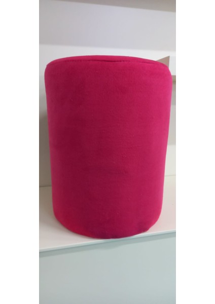 Evimşah Puf & Bench Pembe Silindir