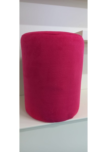 Evimşah Puf & Bench Pembe Silindir modelleri