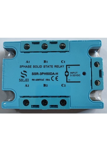 3PH50DA-H ,3-FAZ/480V/50A 3V..30VDC Dc-Ac Ssr