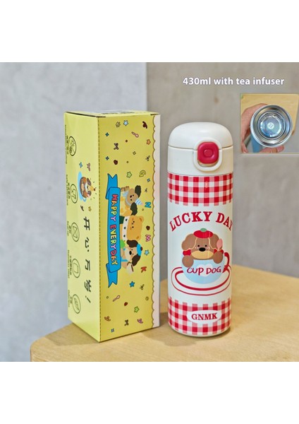 Yalıtımlı Kupa Sevimli Öğrenci Düz Içme Kupa Hediyelik Kupa (Yurt Dışından)