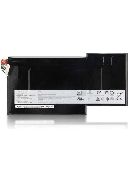 Msı ile Uyumlu GS63VR7RF Batarya Pil Versiyon-1