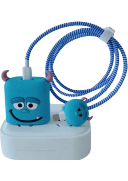 Karakter Şarj Aleti Koruyucu - Desen 40