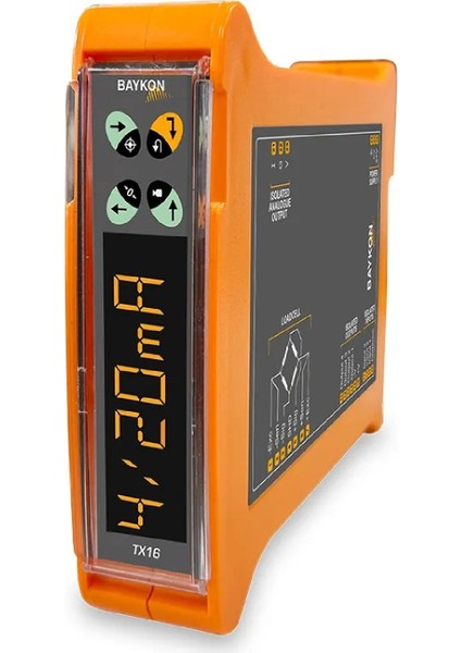 TX16 ,12..24VDC,0..10V/4..20MA Loadcell Konverter
