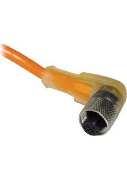 E12-4RV5LP ,M12-4P,AÇI,LEDLI Pvc-5mt Sensör Kablo