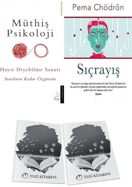 Müthiş Psikoloji Hayır Diyebilme Sanatı ve Sıçrayış + Hediyeli