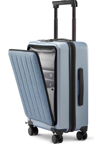 Nınetygo Seine 20" Blue Profesyoneller için özel olarak tasarlanan bu 20 inçlik kabin boy el bagajı