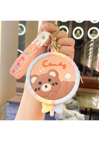 Anahtarlık Araba Çekiciliği Kulaklık Bozuk Para Cüzdanı Küçük Hediye Çekiciliği (Yurt Dışından)