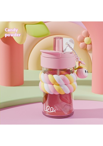 Cam Kupa Taşınabilir Su Kupa Sevimli Sütlü Kahve Kupa (Yurt Dışından)