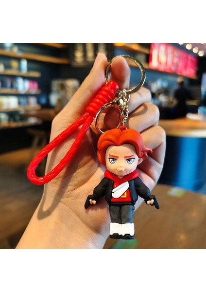 Anahtarlık Karikatür Kaptan Amerika Demir Adam Bebek Çanta Anahtarlık Çekicilik (Yurt Dışından)