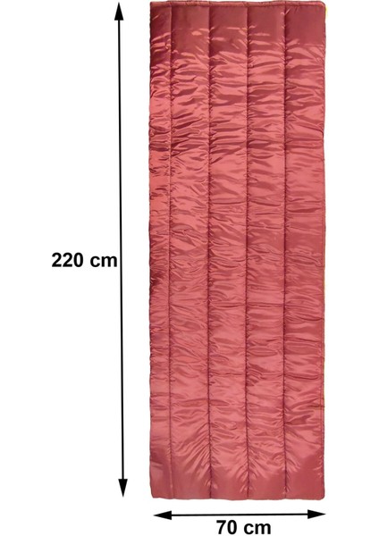 Yumuşak Termo Polyester Elyaf Dolgulu Gri Uyku Tulumu, Ekstra Koruma Özelliğiyle