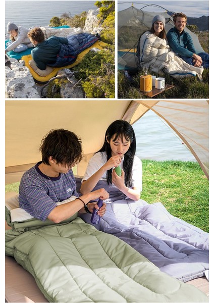 Yumuşak Termo Polyester Elyaf Dolgulu Gri Uyku Tulumu, Ekstra Koruma Özelliğiyle modelleri