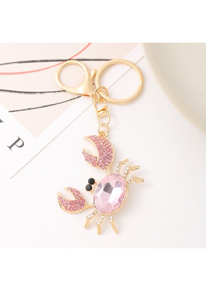 Alaşım Yengeç Araba Anahtarlık Anahtar Asma Hediye (Yurt Dışından)