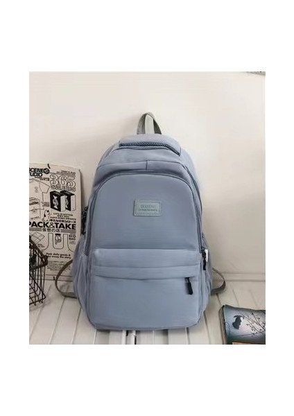 Yeni Okul Çantası Öğrenciler Çocuk Erkek Kız Omuz Çantası Büyük Kapasiteli Karikatür Taşınabilir Okul Çantası Sırt Çantaları (Yurt Dışından)