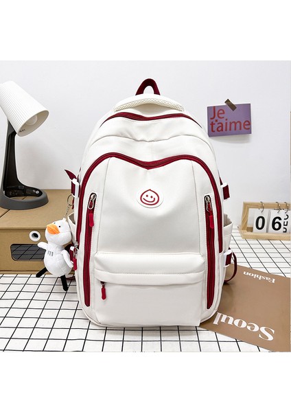 Yeni Okul Çantası Ilkokul Kız Kız Çizgi Film Bir, Iki, Üç Ila Altı Sınıf Sevimli Büyük Kapasiteli Çocukların Omuz Çantası Yükünü Azaltmak Için (Yurt Dışından)