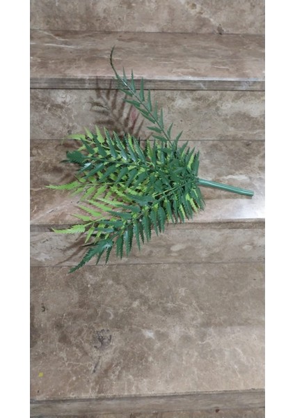 Yapay Eğrelti Otu Çiçeği Açık Yeşilli 50 cm