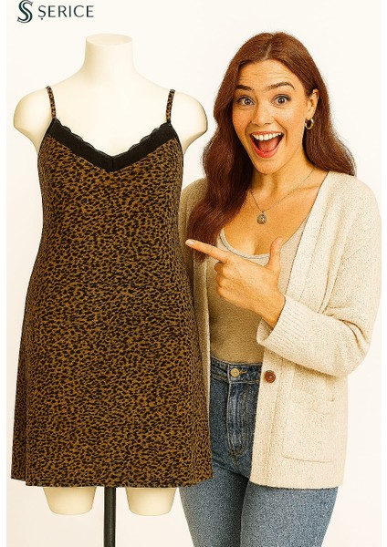 Kadın Büyük Beden Gecelik ve Ev Elbisesi - Geniş Kesim - Ölçüler Ürün Açıklamasında