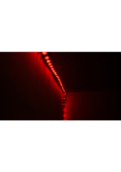 Metrede 60 Ledli Smd 2835 12 Watt 12 Volt 10MM Iç Mekan Kırmızı Şerit LED