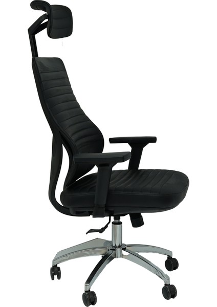 Dragon Deri Başlıklı Çalışma Sandalyesi - Yönetici Koltuğu - Ofis Çalışma Koltuğu modelleri