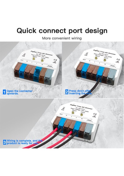 Zigbee3.0 Kablosuz Açık Kapalı Röle Anahtarı Ac Dc Güç (Yurt Dışından) modelleri