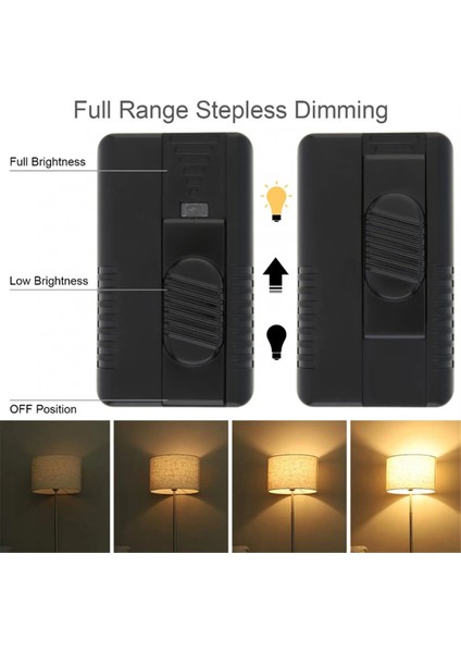 Ayak Dimmer Anahtarı Tam Aralıklı Sıralı Kayar Kontrol Anahtarı Abd Fişi (Yurt Dışından) indirimleri