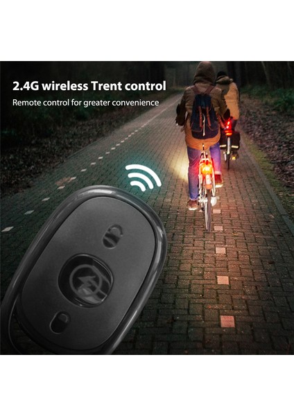 4 Adet Kablosuz Uzaktan Kumandalı LED Strobe Işık Araba Motosiklet Bisiklet Için (Yurt Dışından)