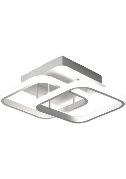 Iskandinav Tarzı Avize Modern LED Tavan Lambası Beyaz Tavan Lambası (Yurt Dışından)