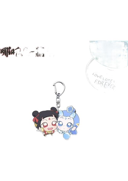 Nezha Karikatür Anahtarlık (Yurt Dışından)