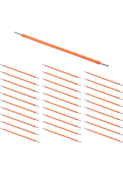 3V Ultra Ince LED Esnek Filament 60MM Retro Ampul Parçaları Pembe Işık (Yurt Dışından)