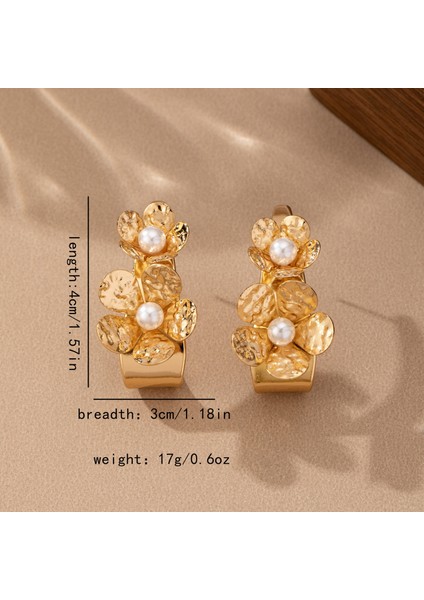 Kişiselleştirilmiş Moda Küpeler Kadın Avrupa ve Amerikan Kişiliği Tatlı ve Sevimli Trend Küpeler (Yurt Dışından) modelleri