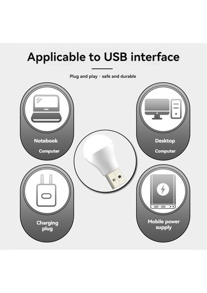 Power Bank Şarj USB Kitap Işıkları Yuvarlak Okuma Göz Koruma Lambası (Yurt Dışından) modelleri