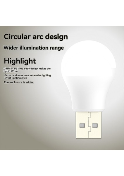 Power Bank Şarj USB Kitap Işıkları Yuvarlak Okuma Göz Koruma Lambası (Yurt Dışından) indirimleri