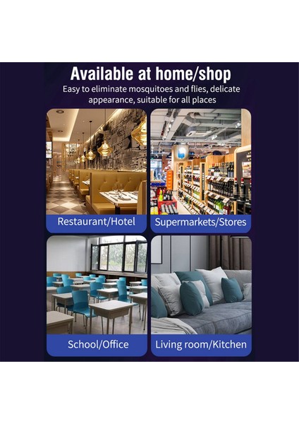 Ev Iç Mekanları Için Sinek Tuzakları Takılabilir Sinek Böcek Tuzağı Abd Plug (Yurt Dışından) modelleri