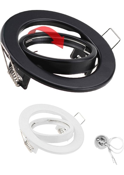 MR16 GU10 Ampul Tutucu Gömme Spot Işık Için LED Spot Çerçevesi A (Yurt Dışından) fiyatları