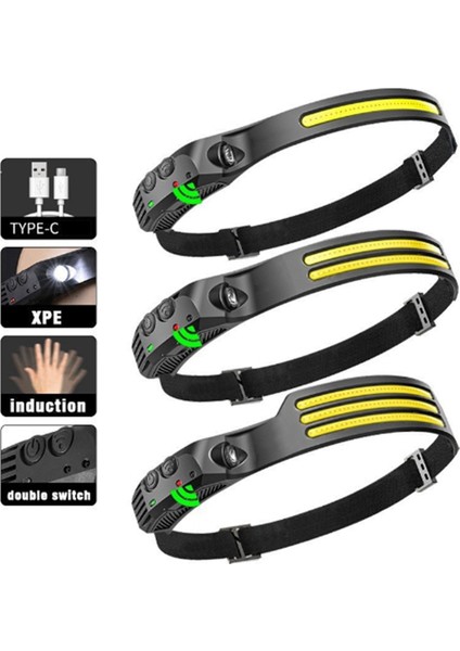 3 Adet Silikon Kafa Lambası Taşınabilir - Monteli Çalışma Lambası (Yurt Dışından) fiyatları