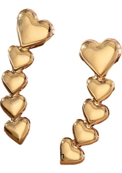 Kişiselleştirilmiş Moda Küpeler Kadın Avrupa ve Amerikan Kişiliği Tatlı ve Sevimli Trend Küpeler (Yurt Dışından)