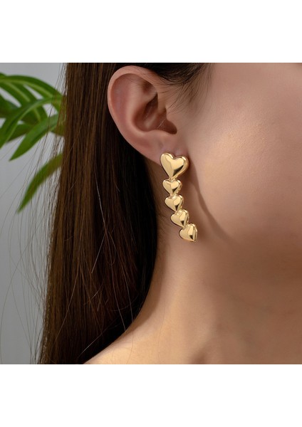 Kişiselleştirilmiş Moda Küpeler Kadın Avrupa ve Amerikan Kişiliği Tatlı ve Sevimli Trend Küpeler (Yurt Dışından) fiyatları