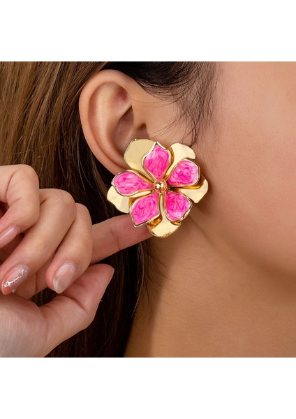 Kişiselleştirilmiş Moda Küpeler Kadın Avrupa ve Amerikan Kişiliği Tatlı ve Sevimli Trend Küpeler (Yurt Dışından) fiyatları